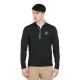 Penguin® Men's Lightweight Earl 1/4-Zip Pullover, Caviar Black
